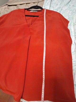 Blusa Violeta Roja Talla M