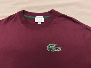 Camiseta Lacoste Algodón Grueso de corte holgado