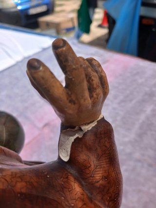 Talla religiosa de madera