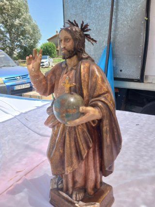 Talla religiosa de madera