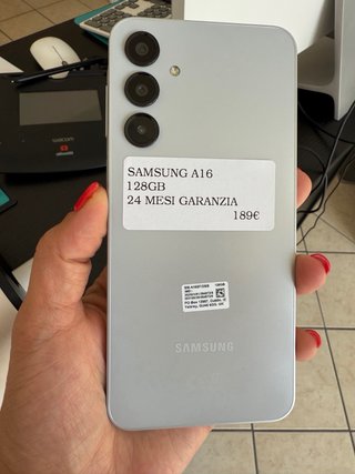 Samsung A16 128GB Argento