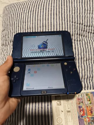Nintendo 3DS XL Blu e due giochi