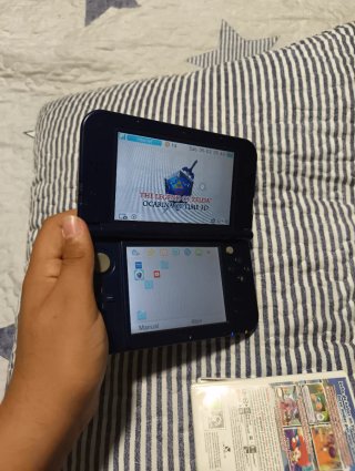Nintendo 3DS XL Blu e due giochi