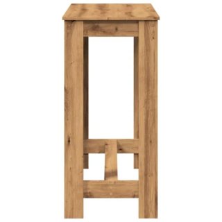 Mesa alta bar roble 102x50x103,5 cm