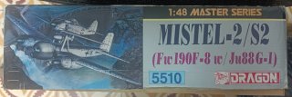 Maqueta Dragon 1/48 Mistel Fw 190 Ju 88