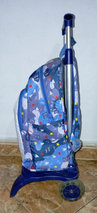 Mochila escolar MP  tiburón