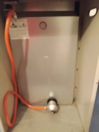Estufa de butano casi nueva