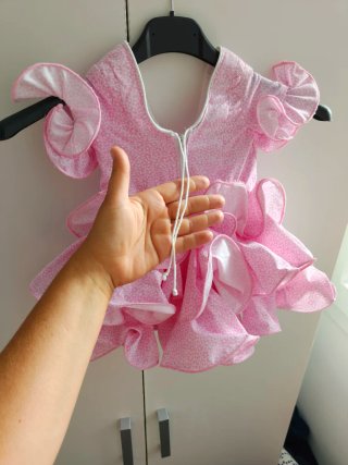 Traje de flamenca para bebé (6 meses)