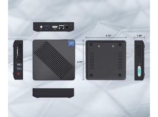 Mini PC Intel Celeron N4020 4GB RAM