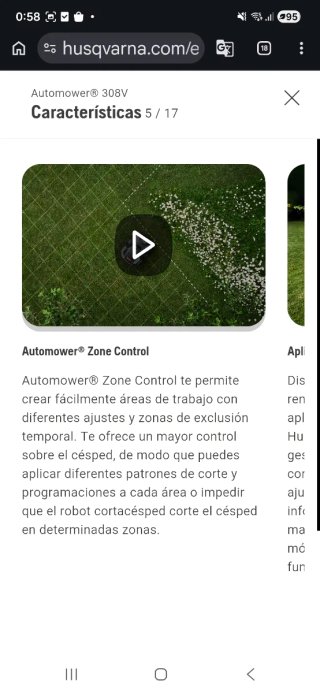 Robot cortacésped Husqvarna Automower 308V