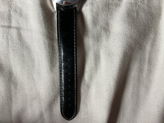 Reloj GFF Negro/Plateado Cuero