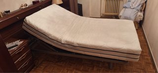 Cama articulada 105x190 con colchón y mando
