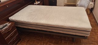 Cama articulada 105x190 con colchón y mando