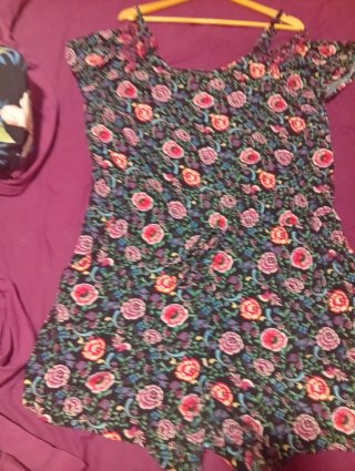 Mono Yessica floral tirantes XXL