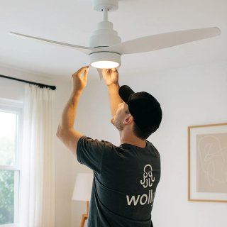Instalación de ventiladores de techo