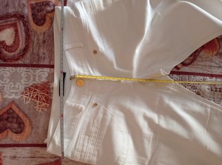 Pantaloni AKE' bianchi donna
