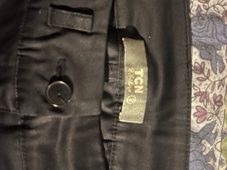 Pantalones elegantes negros