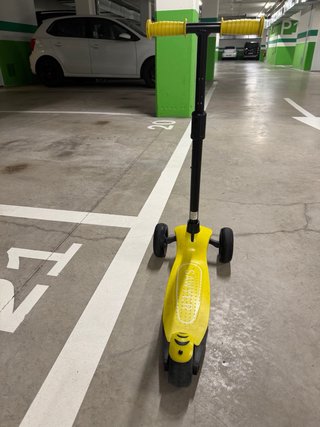 Patinete 3 Ruedas Amarillo