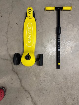 Patinete 3 Ruedas Amarillo