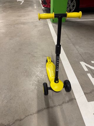 Patinete 3 Ruedas Amarillo