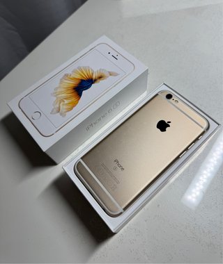 Apple iPhone 6s ゴールド 本体 箱付き Apple iPhone 6S 64GB Gold Con Caja Original de Segunda mano por 50