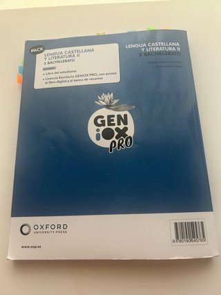 Lengua castellana y literatura II. Libro del es...
