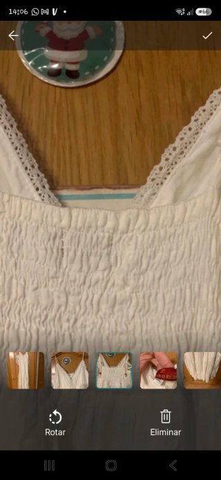 Vestido blanco estilo ibicenco