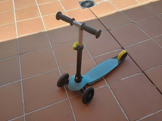 Patinete infantil 3 ruedas azul