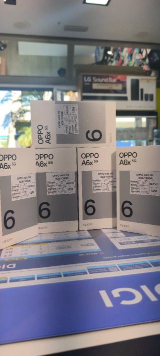 OPPO A6x 5G 128GB Nuevo Sin Abrir