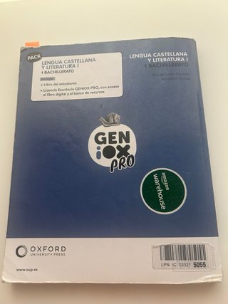 Libro de lengua de 1º bachillerato