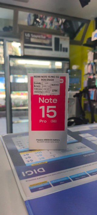 Redmi Note 15 Pro 5G 256GB sin abrir