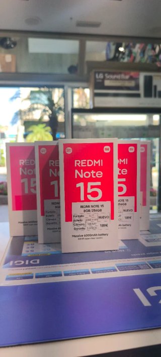 Redmi Note 15 4G 256GB Sin Abrir