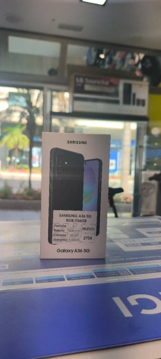 Samsung Galaxy A36 5G 256GB Negro Nuevo