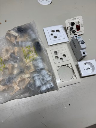 Lote Material Elétrico Diversos