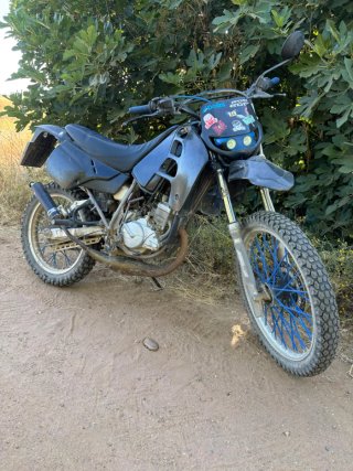 Honda CRM 50 cc Enduro Negra