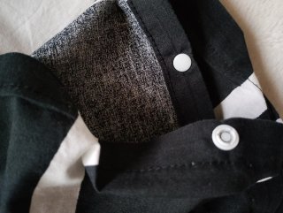 Funda Nórdica Rayas Blanco y Negro Cama 90