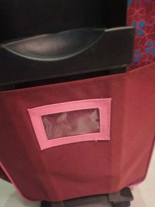 Valigia per bambini con stampa floreale