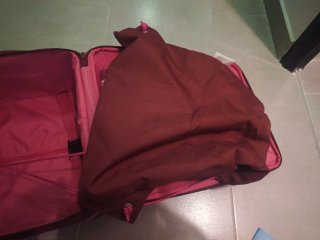 Valigia per bambini con stampa floreale