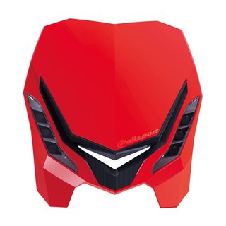 Faro delantero E-Blaze LED color rojo