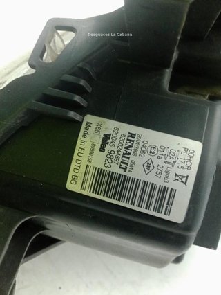 21321689 faro derecho 260106858r renault clio iii