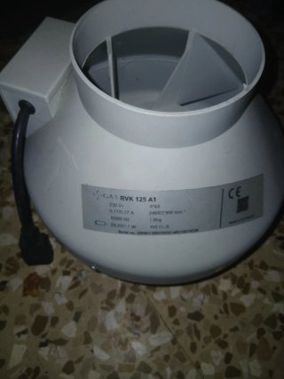 Foco sodio600W,extractor,temporizador,mazetas y ab