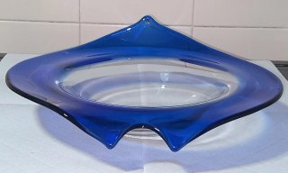 Cuenco Vintage Murano Azul