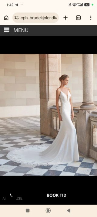 Vestido de Novia Aire Barcelona NUEVO SIN ARREGLO