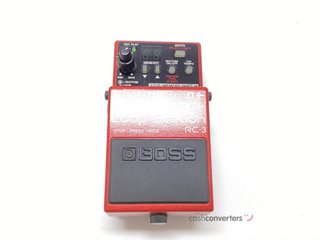 multiefectos guitarra boss rc3