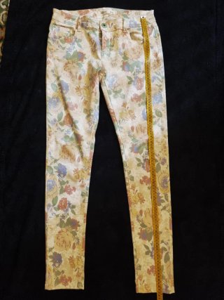 Pantaloni Toxik3 fantasia floreale taglia 44