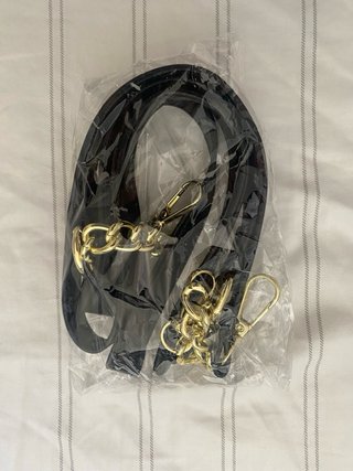 Bolso de Hombro Marrón y Negro