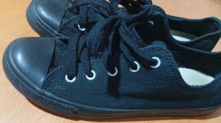 Converse negras talla 38