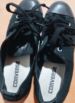 Converse negras talla 38