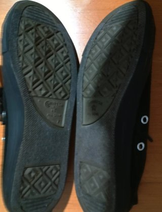 Converse negras talla 38