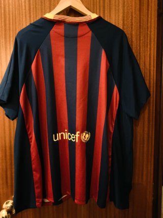 Camiseta FC Barcelona Nike Talla XXL - modificada.